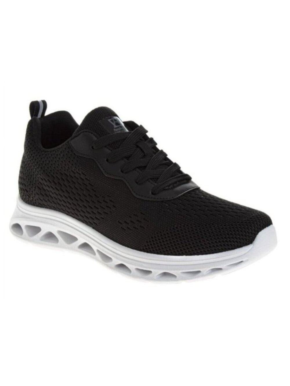 Avalanche Mens Lightweight Knit Mesh Upper Sneakers Black Size 9